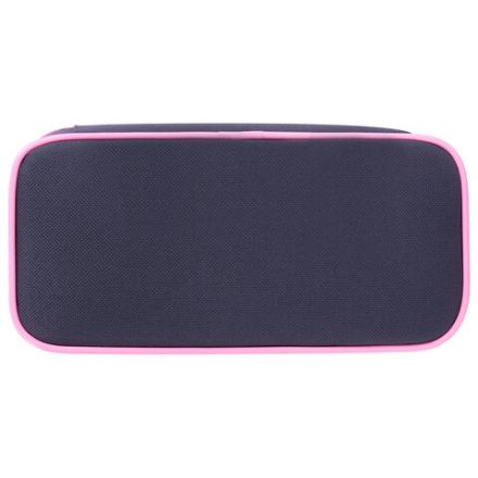 Пенал-косметичка BRAUBERG, 1 отделение, 2 кармана, органайзер, полиэстер, 21x10x5 см, серо-розовый, 270846 Пенал-косметичка BRAUBERG, 1 отделение, 2 кармана, органайзер, полиэстер, 21x10x5 см, серо-розовый, 270846