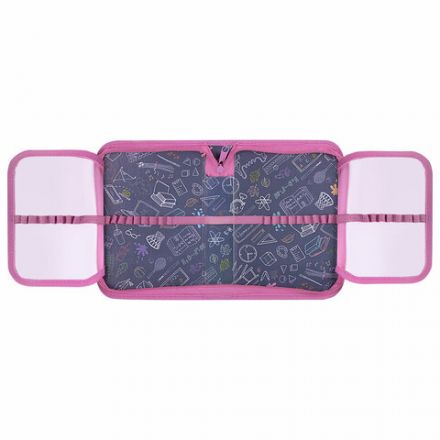 Пенал ПИФАГОР, 1 отделение, 2 откидные планки, полиэстер, 20х14 см, "Yummy Cupcakes", 271512 Пенал ПИФАГОР, 1 отделение, 2 откидные планки, полиэстер, 20х14 см, "Yummy Cupcakes", 271512