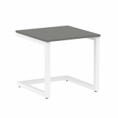 Home Office Стол журнальный VR.SP-2-58.G Металлик/Белый металл 580*600*550