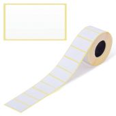 Термоэтикетки ЭКО, 43х25 мм, 1000 этикеток в ролике, 122066