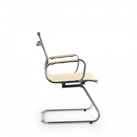 Кресло СН-300 Кайман Н/п soft хром S-0414 (темно-бежевый)