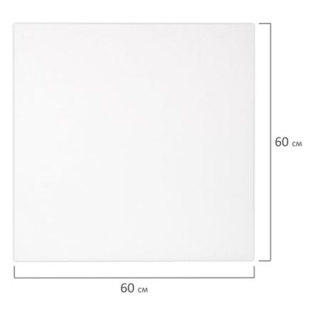 Холст 3D на подрамнике BRAUBERG ART CLASSIC 60х60 см, 440 г/м2, грунт, 100% хлопок мелкое зерно, 191666 Холст 3D на подрамнике BRAUBERG ART CLASSIC 60х60 см, 440 г/м2, грунт, 100% хлопок мелкое зерно, 191666