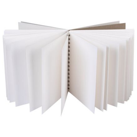 Скетчбук для смешанных техник MixMedia, 200 г/м2, 200х200 мм, 60 л., твердая обложка, гребень, BRAUBERG ART CLASSIC, 116968