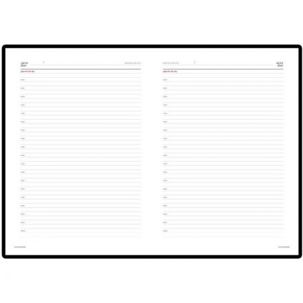 Ежедневник недатированный ,А4,,136л, Sidney Nebraska черн3-539/02 Ежедневник недатированный ,А4,,136л, Sidney Nebraska черн3-539/02