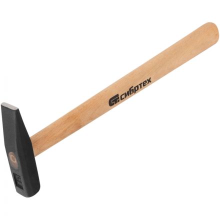 Молоток слесарный, 200 г, квадратный боек СИБРТЕХ (10211)