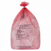 Пакеты для медицинских отходов КОМПЛЕКТ 50 шт., класс В (красные) 60 л, 70х80 см, 16 мкм, ПТП "Киль"