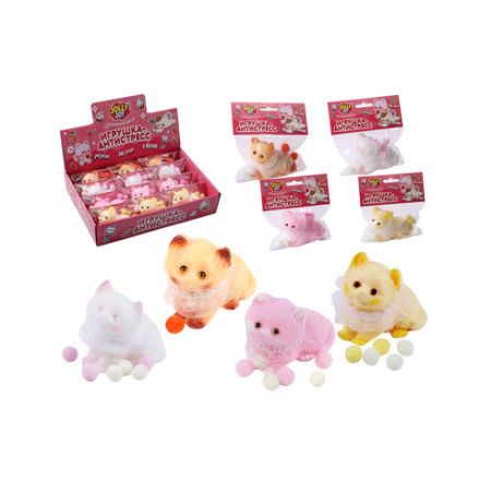 Игрушка-антистресс "КОТИК", 6 см, ассорти 4 цвета, дисплей, JOLLY JOT (ДЖОЛЛИ ДЖОТ), 665772 Игрушка-антистресс "КОТИК", 6 см, ассорти 4 цвета, дисплей, JOLLY JOT (ДЖОЛЛИ ДЖОТ), 665772