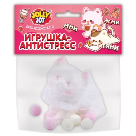 Игрушка-антистресс "КОТИК", 6 см, ассорти 4 цвета, дисплей, JOLLY JOT (ДЖОЛЛИ ДЖОТ), 665772 Игрушка-антистресс "КОТИК", 6 см, ассорти 4 цвета, дисплей, JOLLY JOT (ДЖОЛЛИ ДЖОТ), 665772