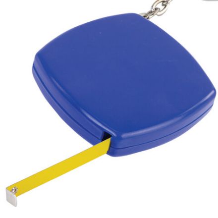 Рулетка-брелок 1 м х 6 мм, пластиковый корпус, ГРАНДМАСТЕР, 671369