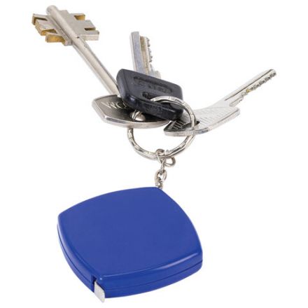 Рулетка-брелок 1 м х 6 мм, пластиковый корпус, ГРАНДМАСТЕР, 671369