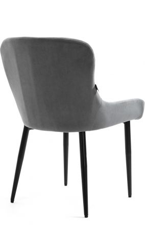 Стул обеденный Everprof Ray Ткань Серый Стул обеденный Everprof Ray Ткань Серый