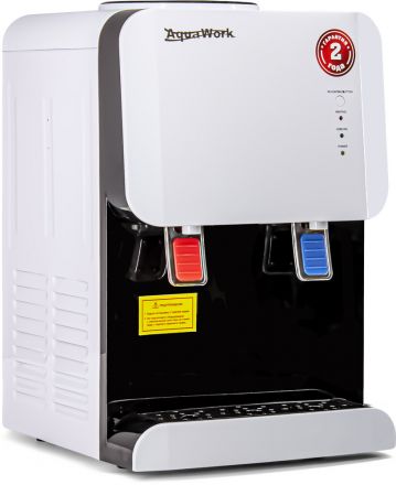 Кулер для воды Aqua Work 105-TDR бело-черный Кулер для воды Aqua Work 105-TDR бело-черный