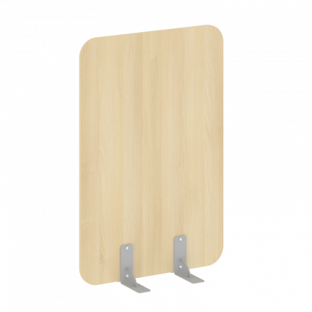 R-line Перегородки на металлических опорах на фетровых подпятниках DP.F-80-120 Акация/Серый металл 800*18*1200