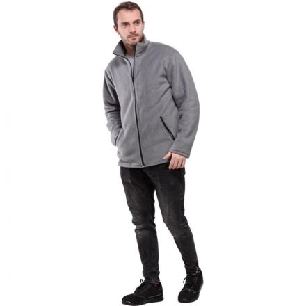 Толстовка флис цв. серый (260гр.) р. 44-46/170-176