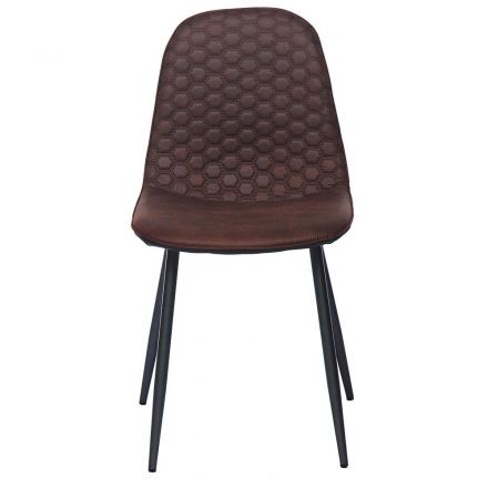 Стул STORM (mod. 807) металл/экокожа, 46 х 53 х 87 х 49 см, тёмно-коричневый/темно-серый Стул STORM (mod. 807) металл/экокожа, 46 х 53 х 87 х 49 см, тёмно-коричневый/темно-серый