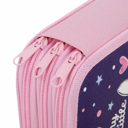 Пенал ЮНЛАНДИЯ, 3 отделения, картон с эффектом soft-touch, 19х11 см, "Fluffy tail", 272265 Пенал ЮНЛАНДИЯ, 3 отделения, картон с эффектом soft-touch, 19х11 см, "Fluffy tail", 272265