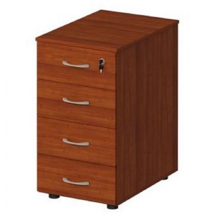 Тумба ST_Комфорт приставная 4 ящика орех французский К.302 ОФ