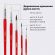 Кисти ПИФАГОР, набор 5 шт. (БЕЛКА: круглая № 3; КОЗА: круглые № 6, 8; ПОНИ: круглые № 2, 5), пакет с европодвесом, 200231 Кисти ПИФАГОР, набор 5 шт. (БЕЛКА: круглая № 3; КОЗА: круглые № 6, 8; ПОНИ: круглые № 2, 5), пакет с европодвесом, 200231