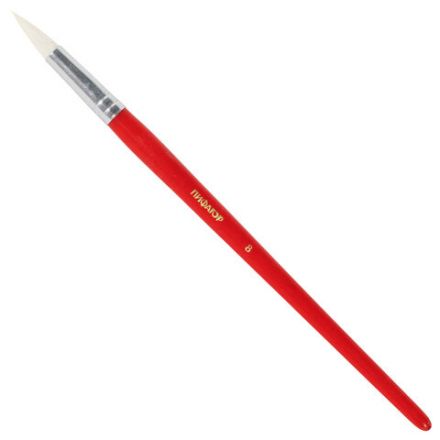 Кисти ПИФАГОР, набор 5 шт. (БЕЛКА: круглая № 3; КОЗА: круглые № 6, 8; ПОНИ: круглые № 2, 5), пакет с европодвесом, 200231 Кисти ПИФАГОР, набор 5 шт. (БЕЛКА: круглая № 3; КОЗА: круглые № 6, 8; ПОНИ: круглые № 2, 5), пакет с европодвесом, 200231