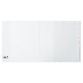 Обложка ПП со штрихкодом для учебников Петерсон, Моро, Гейдмана, КЛЕЙКИЙ КРАЙ, 80 мкм, 265х490 мм, универсал., прозрачная, ПИФАГОР, 229358