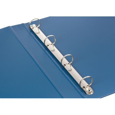 Папка на 4-х кольцах Bantex 35 мм синяя до 250 листов