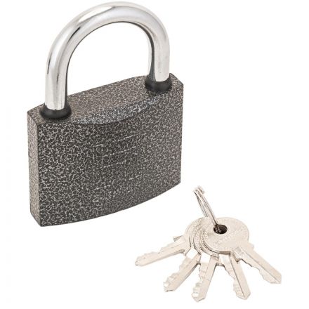 Замок навесной УЗК Аллюр ВС1Ч-350 (48xd=8) чугун серый (5кл)