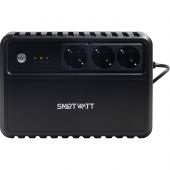 ИБП SMARTWATT UPS SAFE 1000, 1000ВА/600Вт, LED, 3xEURO