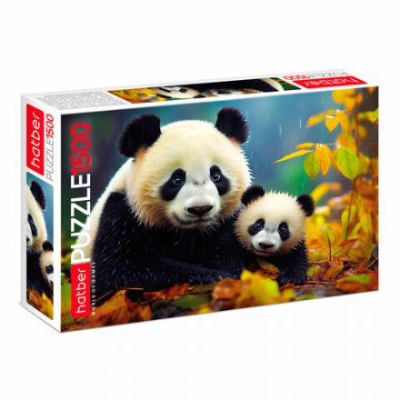 Пазл картонный 1500 элементов АССОРТИ, 670х480 мм, HATBER