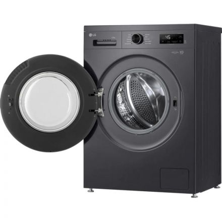 Стиральная машина LG F2Y1WS6J кл.:A фронт. макс.:6.5кг темно-серый инвертер