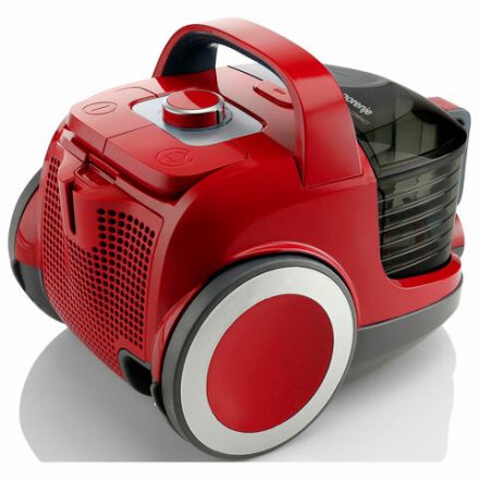 Пылесос GORENJE VC1901GACRCY с контейнером "циклон", 1900 Вт, мощность всасывания 300 Вт, красный