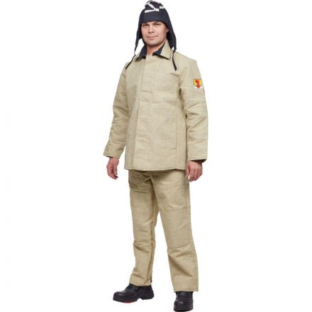 Костюм сварщика брезентовый кур/брюки (модель КС02) (р.52-54) 170-176