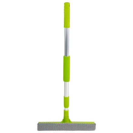 Окномойка ЛЮБАША, алюминиевая телескопическая ручка 50-90 см, рабочая часть 25 см (стяжка, губка, ручка), 603613 Окномойка ЛЮБАША, алюминиевая телескопическая ручка 50-90 см, рабочая часть 25 см (стяжка, губка, ручка), 603613