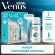 Подарочный набор Gillette Venus Бритв 1сменКас+Гель д/брит жен д/чувКож75мл