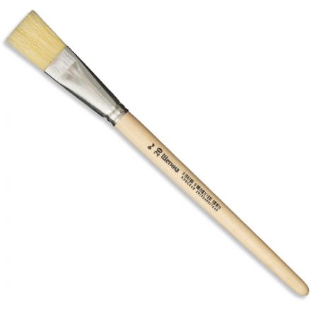 Кисть №1 School щетина плоская №20