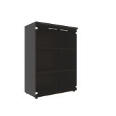 Шкаф со стеклянными дверьми и топом XMC 85.2 Легно темный 856х432х1190 XTEN Шкаф со стеклянными дверьми и топом XMC 85.2 Легно темный 856х432х1190 XTEN