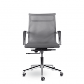 Кресло СН-300 Кайман Н хром Ср TF72 (темно-серый)