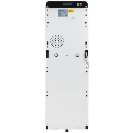 Кулер для воды SONNEN FSE-03Bi напольный, нагрев/охлаждение, НИЖНЯЯ ЗАГРУЗКА, 3 крана, графит, 455744