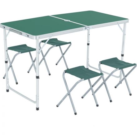 Стол LS_Набор складной мебели д/пикника стол+стулья Green Glade M790-3 зел