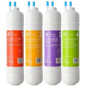 Комплект фильтров для пурифайера Aqua Alliance 12 дюймов(A-12U) 4шт/уп