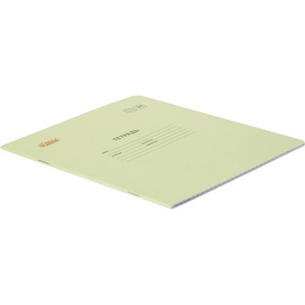 Тетрадь школьная А5 24 л клетка, Желтый 10 шт./уп