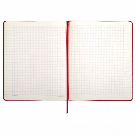 Блокнот БОЛЬШОЙ ФОРМАТ (200х252 мм) В5, BRAUBERG "Income", кожзам, 128 л., клетка, красный, 125205 Блокнот БОЛЬШОЙ ФОРМАТ (200х252 мм) В5, BRAUBERG "Income", кожзам, 128 л., клетка, красный, 125205