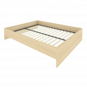 Light Кровать с ортопедическим основанием без изголовья С-К-160 Акация 1650*2050*400 Light Кровать с ортопедическим основанием без изголовья С-К-160 Акация 1650*2050*400
