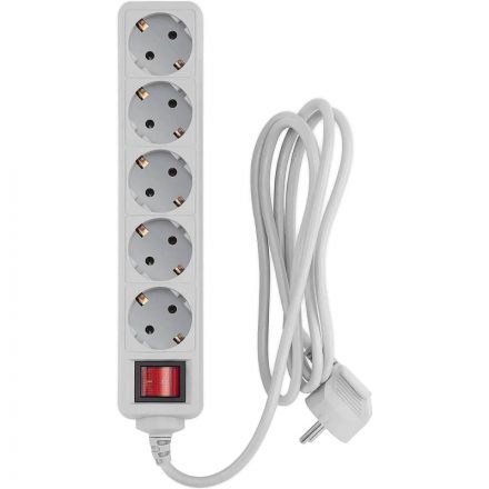 Сетевой фильтр PC Pet AP01006-1.8-G 1.8м (5 розеток) серый (пакет) Сетевой фильтр PC Pet AP01006-1.8-G 1.8м (5 розеток) серый (пакет)