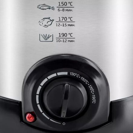 Фритюрница KITFORT KT-2009, 1000 Вт, объем 1 л, регулировка 130-190 °С, 1 корзинка, черная/серебристая, КТ-2009 Фритюрница KITFORT KT-2009, 1000 Вт, объем 1 л, регулировка 130-190 °С, 1 корзинка, черная/серебристая, КТ-2009