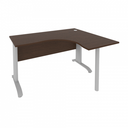 Riva Metal-L Стол криволинейный правый ПЛ.СА-3 (R) Венге/Тёмно-серый металл 1400*1200*750 Riva Metal-L Стол криволинейный правый ПЛ.СА-3 (R) Венге/Тёмно-серый металл 1400*1200*750