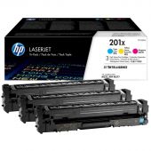 Картридж лазерный HP 201X CF253XM CMY для CLJ Pro 252/274/277 (3шт/уп)
