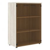 Шкаф со стеклянными дверьми и топом XMC 85.2 Сосна Эдмонт 856х432х1190 Шкаф со стеклянными дверьми и топом XMC 85.2 Сосна Эдмонт 856х432х1190