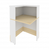 Style Угловой модуль левый Л.УМ-1 (L) Акация/Белый 736*736*1156 Style Угловой модуль левый Л.УМ-1 (L) Акация/Белый 736*736*1156