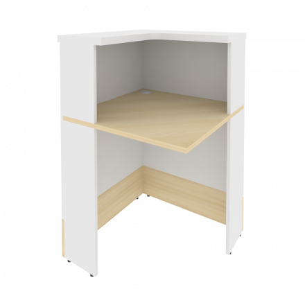 Style Угловой модуль левый Л.УМ-1 (L) Акация/Белый 736*736*1156 Style Угловой модуль левый Л.УМ-1 (L) Акация/Белый 736*736*1156