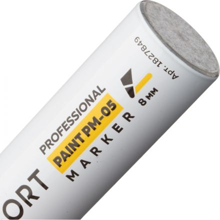 Маркер лаковый TOPFORT Paint 8 мм черный